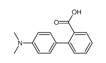 4'-(dimethylamino)-1,1'-biphenyl-2-carboxylic acid结构式