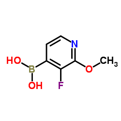 (3-fluoro-2-methoxypyridin-4-yl)boronic acid picture