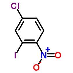 4-Chloro-2-iodo-1-nitrobenzene structure