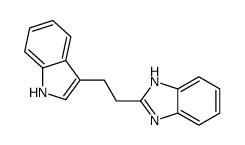 2-[2-(1H-indol-3-yl)ethyl]-1H-benzoimidazole Structure