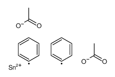 [acetyloxy(diphenyl)stannyl] acetate结构式