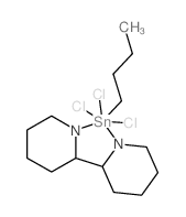 Tin,(2,2'-bipyridine-N,N')butyltrichloro- (9CI) Structure