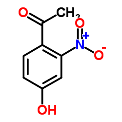 4'-HYDROXY-2'-NITROACETOPHENONE结构式