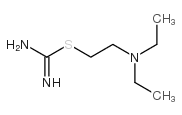 2-(diethylamino)ethyl carbamimidothioate结构式