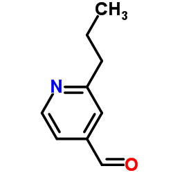 2-propylpyridine-4-carbaldehyde Structure
