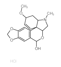 Tazettine,6a-deoxy-8-hydroxy-, hydrochloride, (6ab,8b)- (9CI) Structure