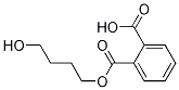 1,2-Benzenedicarboxylic Acid 1-(4-Hydroxybutyl) Ester Structure