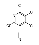 2,4,5,6-tetrachloropyridine-3-carbonitrile Structure