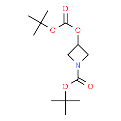 tert-butyl 3-((tert-butoxycarbonyl)oxy)azetidine-1-carboxylate structure