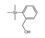 (2-trimethylsilylphenyl)methanol结构式