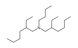 N-butyl-2-ethyl-N-(2-ethylhexyl)hexan-1-amine Structure