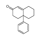 4,4a,5,6,7,8-Hexahydro-4a-phenylnaphthalen-2(3H)-one结构式
