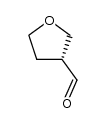 (R)-tetrahydrofuran-3-carboxaldehyde Structure