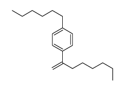 1-hexyl-4-oct-1-en-2-ylbenzene Structure