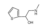 N-methyl-1-(2-thienyl)-2-aminoethanol Structure