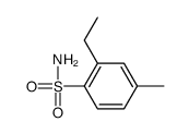 Benzenesulfonamide, 2-ethyl-4-methyl- (9CI) Structure