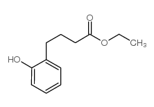 4-(2-羟基苯基)丁酸乙酯结构式