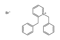 1,2-dibenzylpyridin-1-ium,bromide Structure