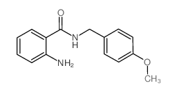 2-Amino-N-(4-methoxybenzyl)benzamide structure