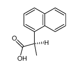 (R)-2-(1'-naphthyl)propanoic acid Structure