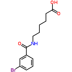 6-(3-BROMO-BENZOYLAMINO)-HEXANOIC ACID Structure