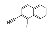 2-Cyano-1-fluoronaphthalene结构式