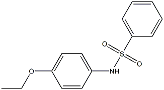 N-(4-Ethoxyphenyl)benzenesulfonamide Structure