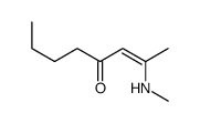 2-Methylamino-2-octen-4-one Structure