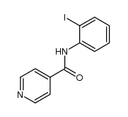 N-(2-iodophenyl)-4-pyridinecarboxamide Structure