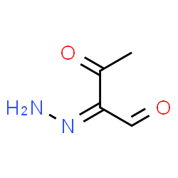 Butanal, 2-hydrazono-3-oxo-, (2Z)- (9CI) structure