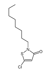 5-chloro-2-octyl-1,2-thiazol-3-one Structure
