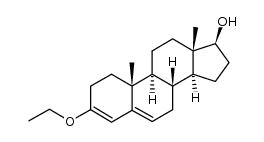 3-乙氧基雄-3,5-二烯-17β醇结构式