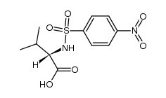 N-nosyl-L-valine-OH结构式