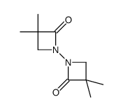 1-(3,3-dimethyl-2-oxoazetidin-1-yl)-3,3-dimethylazetidin-2-one Structure