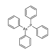 diphenylarsanyl(diphenyl)phosphane Structure