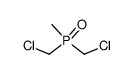 methyl-bis-(chloromethyl)phosphine oxide Structure