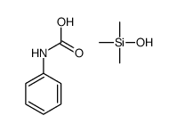hydroxy(trimethyl)silane,phenylcarbamic acid结构式