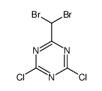 2,4-dichloro-6-(dibromomethyl)-1,3,5-triazine结构式