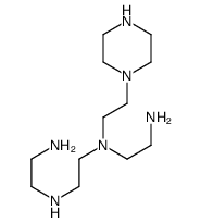 1-[2-[(2-aminoethyl)[2-[(2-aminoethyl)amino]ethyl] amino]ethyl]-Piperazine Structure