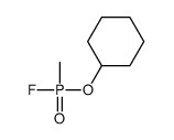 cyclohexyl methylphosphonofluoridate结构式