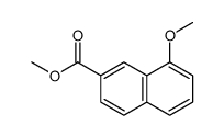 methyl 8-methoxynaphthalene-2-carboxylate Structure