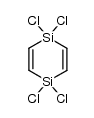 3,3,6,6-tetra-chloro-3,6-disila-1,4-hexadiene Structure