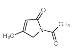 1-ACETYL-4-METHYL-2,5-DIHYDRO-1H-PYRROL-2-ONE Structure