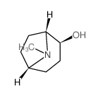 (2S)-8-methyl-8-azabicyclo[3.2.1]octan-2-ol结构式