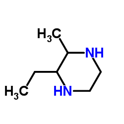 Piperazine, 2-ethyl-3-methyl- (9CI) structure