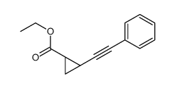 ethyl (1R,2S)-2-(2-phenylethynyl)cyclopropane-1-carboxylate Structure