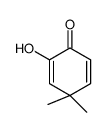 2-hydroxy-4,4-dimethylcyclohexa-2,5-dien-1-one结构式