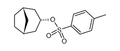 endo-bicyclo<3.2.1>octan-3-yl toluene-p-sulphonate结构式