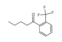 o-Trifluoromethyl-valerophenon Structure