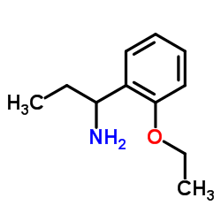 1-(2-Ethoxyphenyl)-1-propanamine结构式